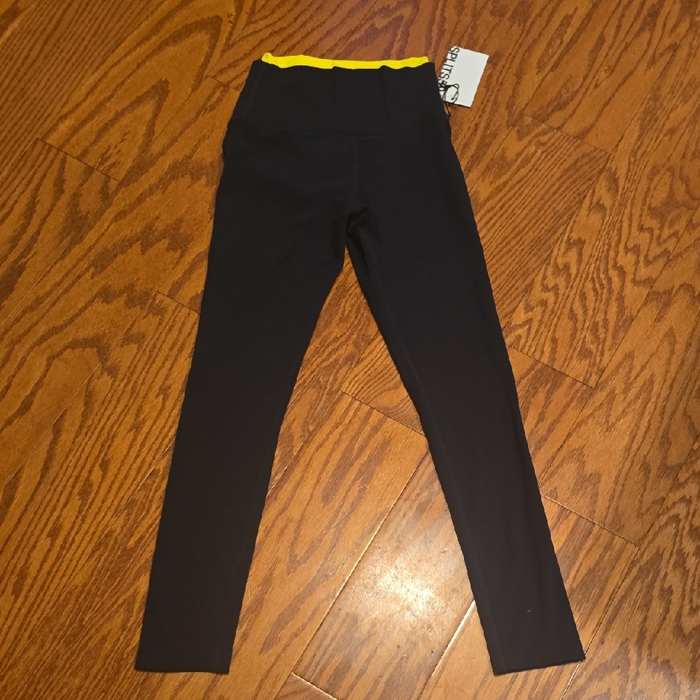 SPLITS59 DUAL HW AW 7/8 LEGGING Color INDIGO/Ray